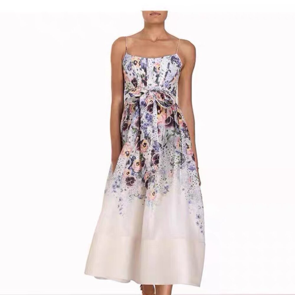 Zimermann Floral Midi Dress.